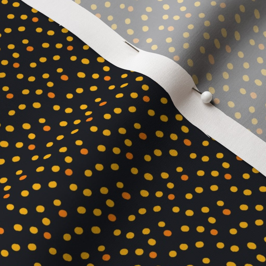 Ditsy Dots (Yellow) Cotton Poplin Printed Fabric by Studio Ten Design