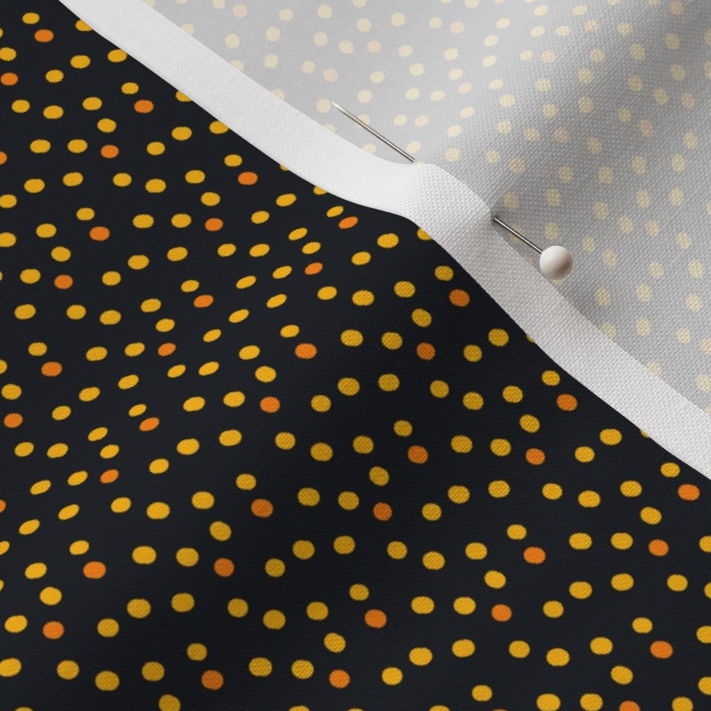Ditsy Dots (Yellow) Petal Signature Cotton Printed Fabric by Studio Ten Design