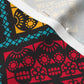 Dia de los Muertos Papel Picado (Bias) Longleaf Sateen Grand Printed Fabric by Studio Ten Design