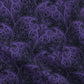 Lace Bats (Grape on Graphite) Printed Fabric by Studio Ten Design
