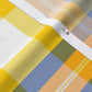 Team Plaid Los Angeles Rams Football Performance Piqué Printed Fabric by Studio Ten Design