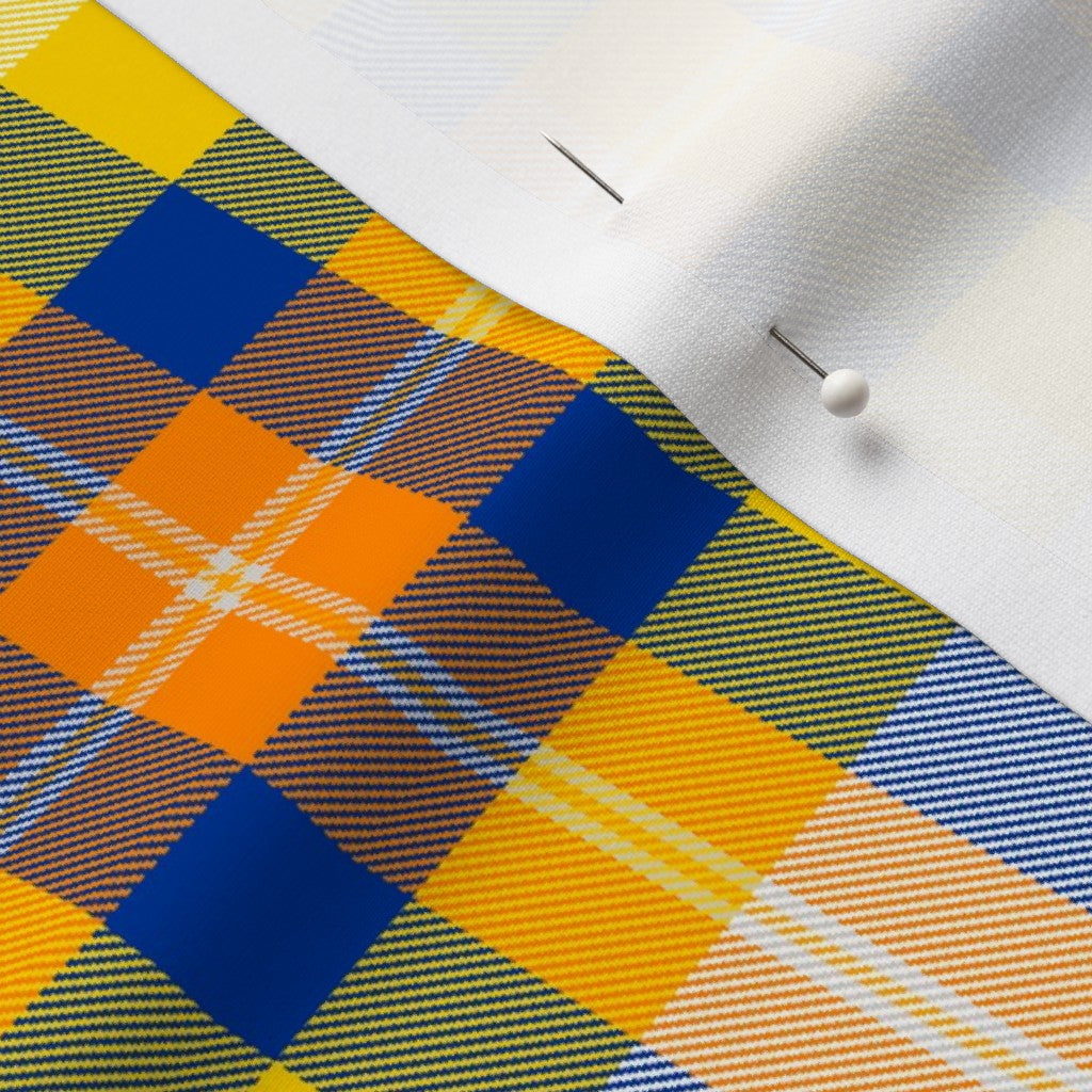 Team Plaid Los Angeles Rams Football Sport Lycra Printed Fabric by Studio Ten Design