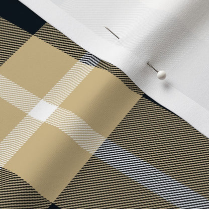 Team Plaid New Orleans Saints Football Sport Lycra Printed Fabric by Studio Ten Design