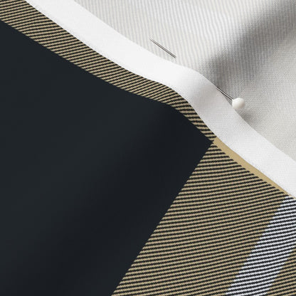 Team Plaid New Orleans Saints Football Longleaf Sateen Grand Printed Fabric by Studio Ten Design