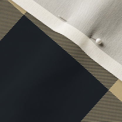 Team Plaid New Orleans Saints Football Celosia Velvet Printed Fabric by Studio Ten Design