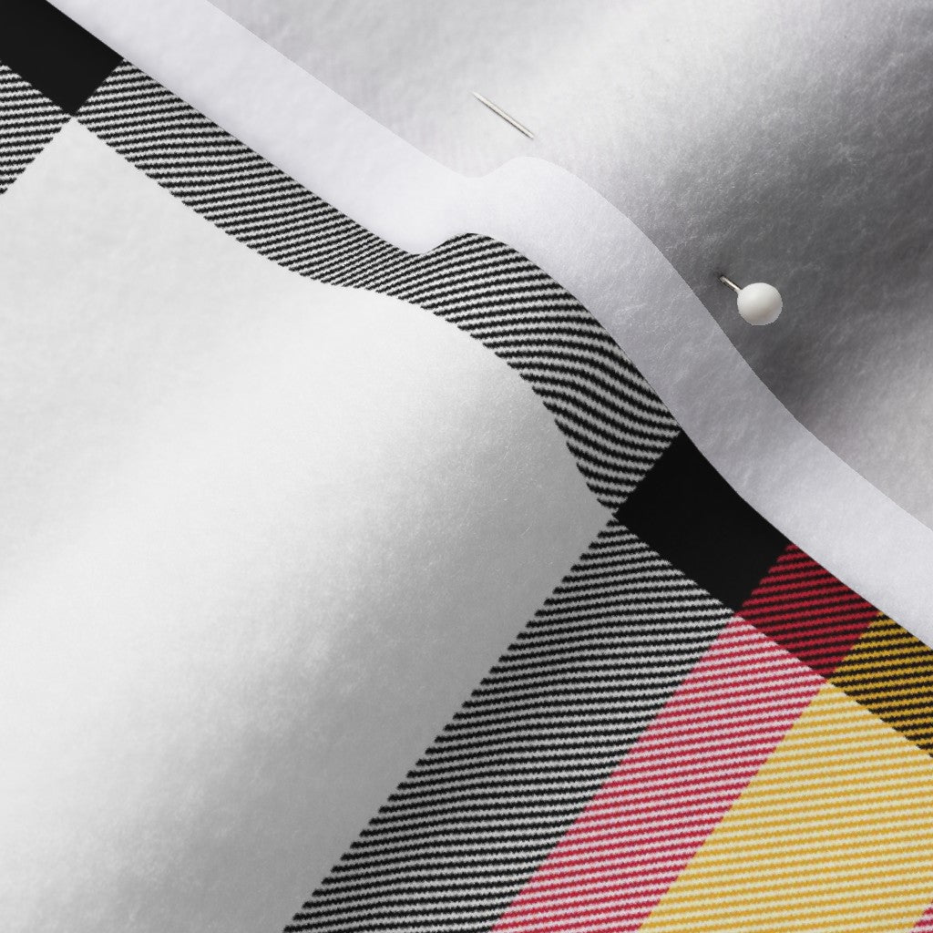 Team Plaid Kansas City Chiefs Football Polartec® Fleece Printed Fabric by Studio Ten Design