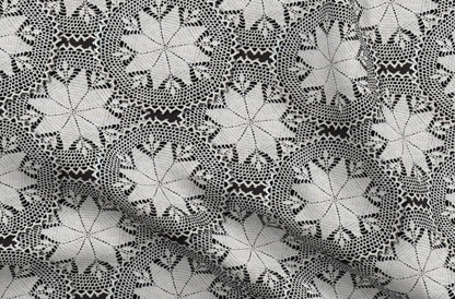 Grace Lace Printed Fabric by Studio Ten Design