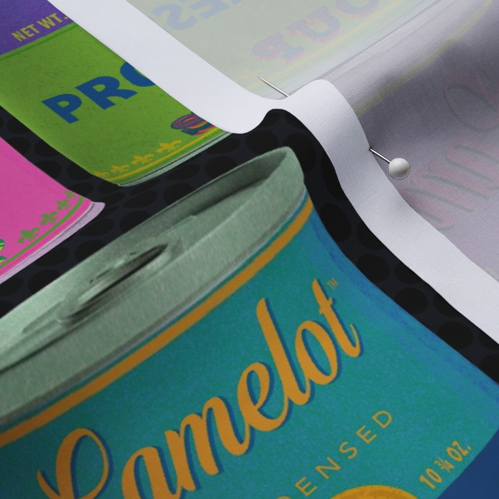 Camelot Soups Cotton Lawn Printed Fabric by Studio Ten Design
