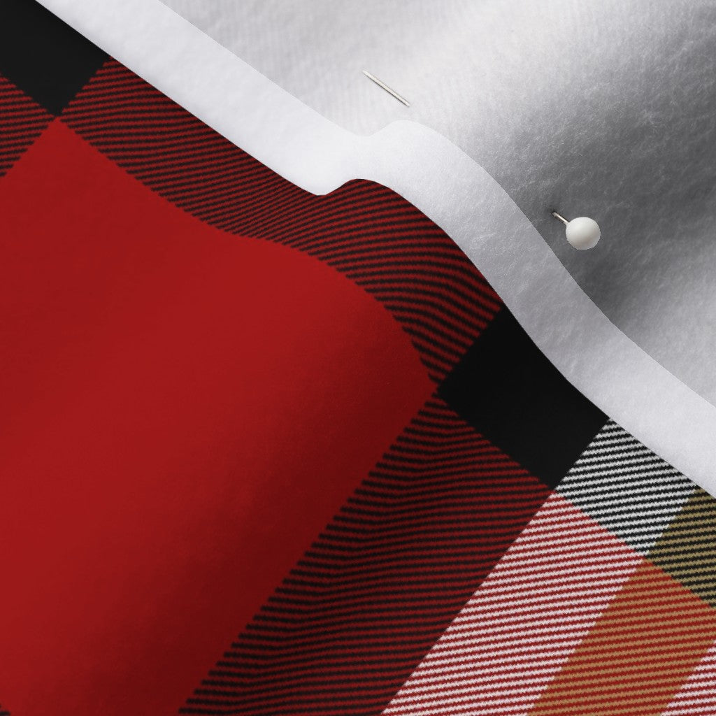 Team Plaid San Francisco 49ers Football Polartec® Fleece Printed Fabric by Studio Ten Design