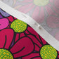 Flower Pop! Number 3 Belgian Linen™ Printed Fabric by Studio Ten Design