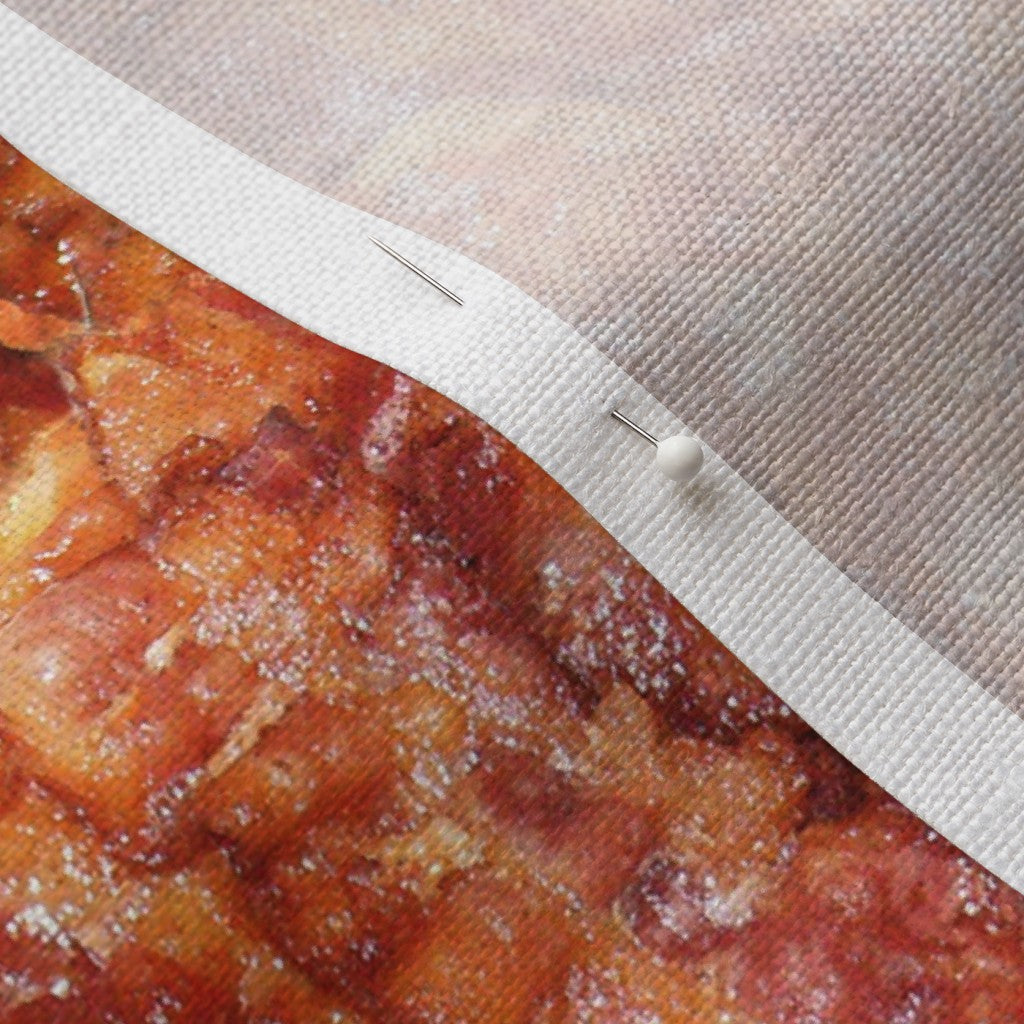 Bacon! Belgian Linen™ Printed Fabric by Studio Ten Design