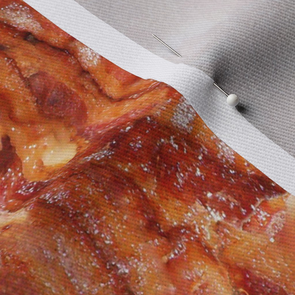 Bacon! Dogwood Denim Printed Fabric by Studio Ten Design