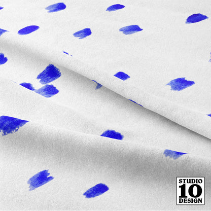 Alma Blue (Bias) Printed Fabric by Studio Ten Design