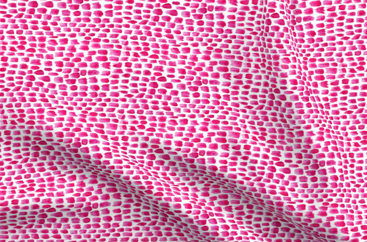 Alma Pink Printed Fabric by Studio Ten Design