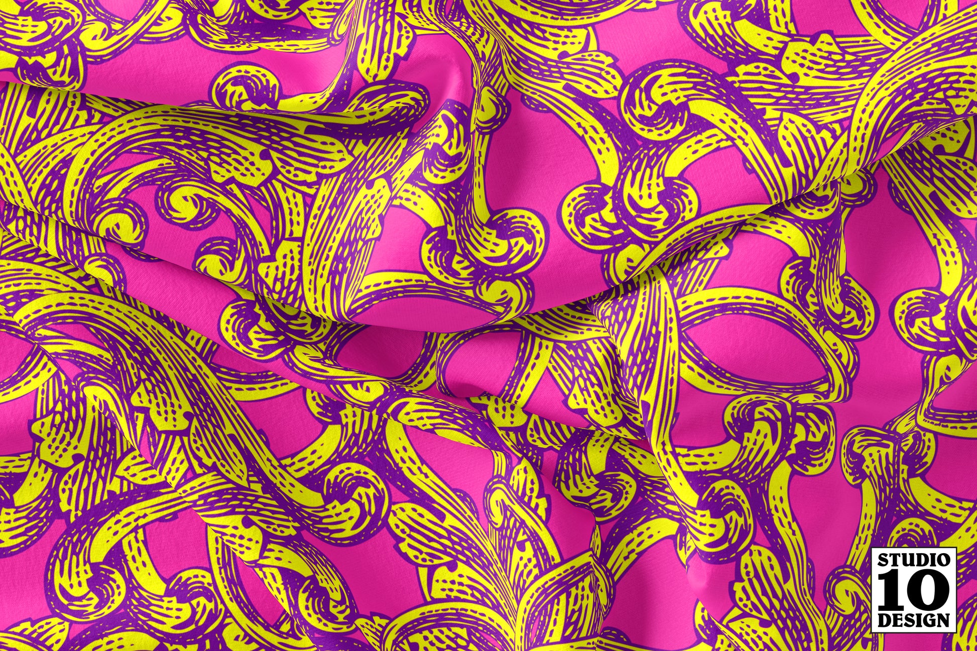 Baroque: Fancy Printed Fabric by Studio Ten Design