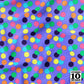 Big Dots: Violet Printed Fabric by Studio Ten Design