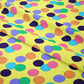 Big Dots: Yellow Printed Fabric by Studio Ten Design