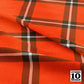 Team Plaid Cleveland Browns Football Printed Fabric by Studio Ten Design