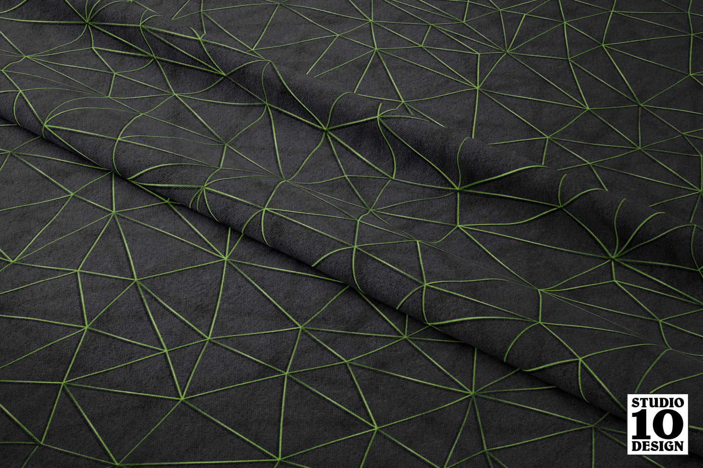 Constellation: Leaf Printed Fabric by Studio Ten Design