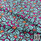 Flower Pop! Magenta Printed Fabric by Studio Ten Design