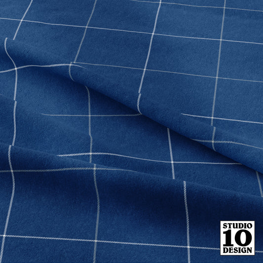 Team Plaid Indianapolis Colts Football Printed Fabric by Studio Ten Design