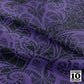 Lace Bats (Grape on Graphite) Printed Fabric by Studio Ten Design