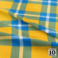 Team Plaid Los Angeles Chargers Football Printed Fabric by Studio Ten Design