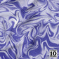 Marbled (Purple & White) Printed Fabric by Studio Ten Design