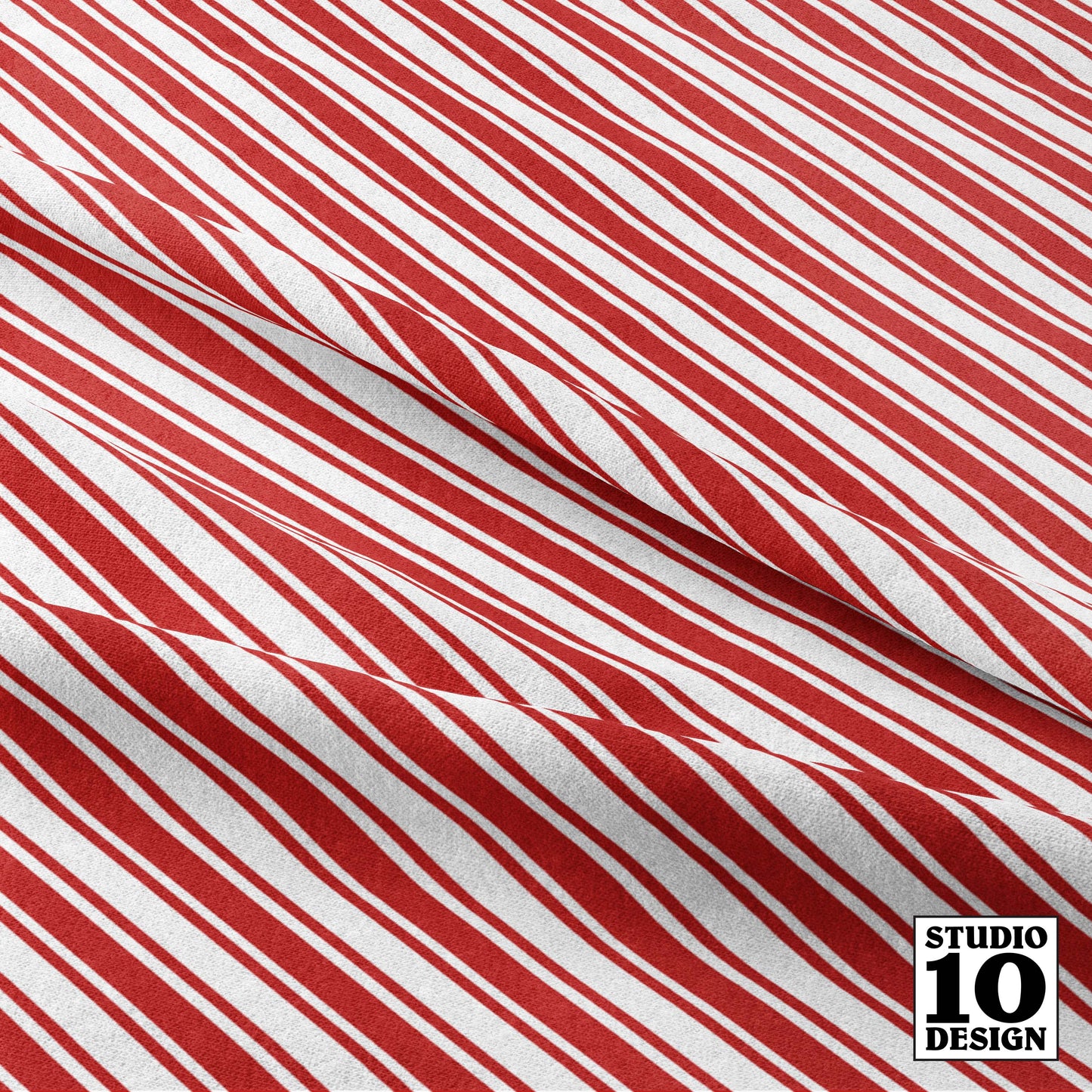Manteles redondos a rayas de bastón de caramelo rojo y blanco