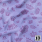 Royal Crowns Orchid+Lilac Printed Fabric by Studio Ten Design