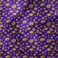 Royal Crowns Golden Yellow+Royal Purple Printed Fabric by Studio Ten Design