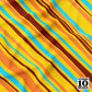 Stripey Dotty Stripes Printed Fabric by Studio Ten Design