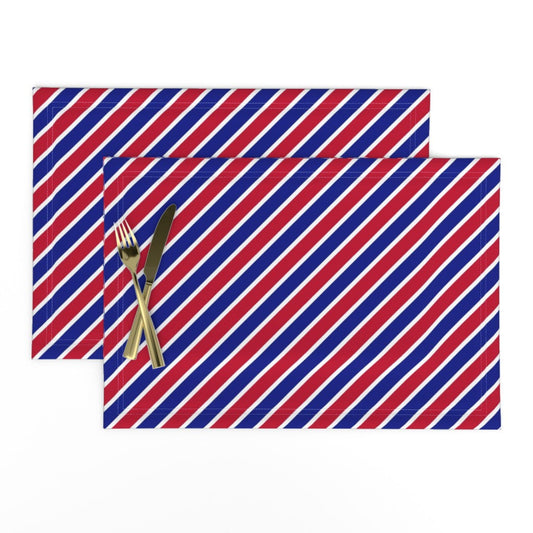 Red, White & Blue: Cloth Placemats