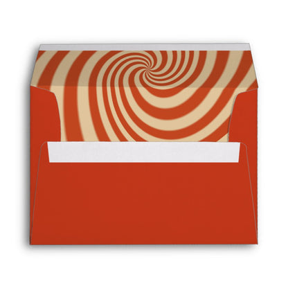 Hypnotic Swirl Envelopes