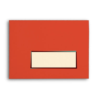 Retro HoJo Personalized Envelopes