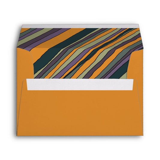 Desert Stripe Envelopes (Cactus Flower Yellow)