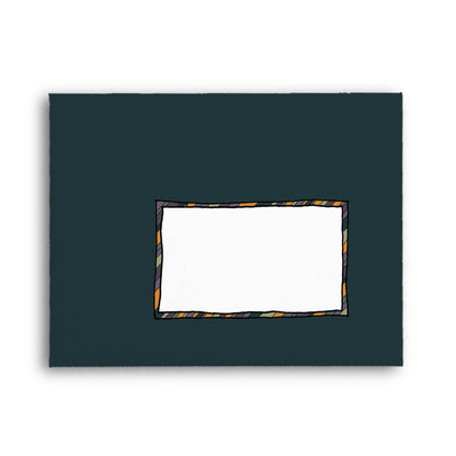 Desert Stripe Envelopes (Saguaro Green)