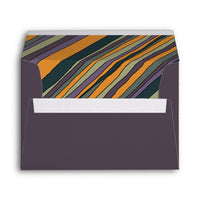 Desert Stripe Envelopes (Desert Rose Purple)