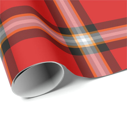Tampa Bay Buccaneers Plaid Wrapping Paper Roll