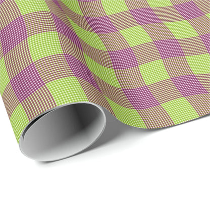 Wavy Lime & Berry Wrapping Paper Roll
