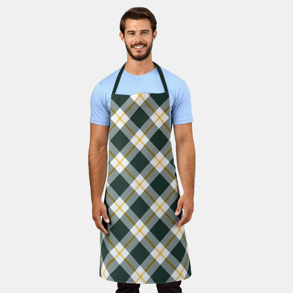 Green Bay Packers Plaid Apron