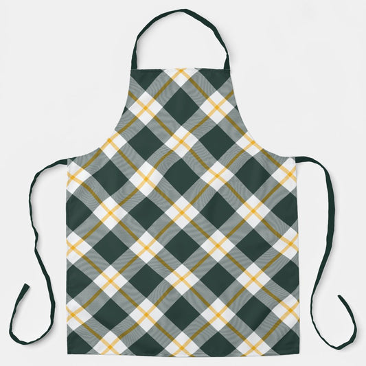 Green Bay Packers Plaid Apron