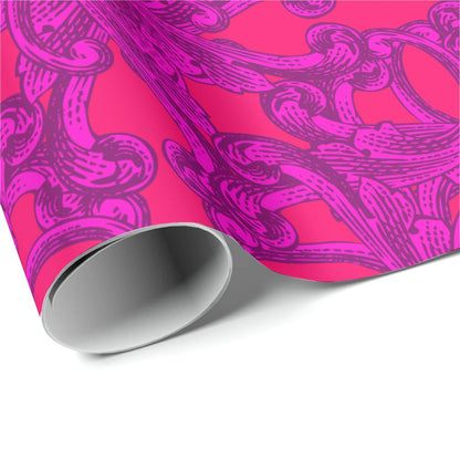 Baroque Hot Wrapping Paper Roll